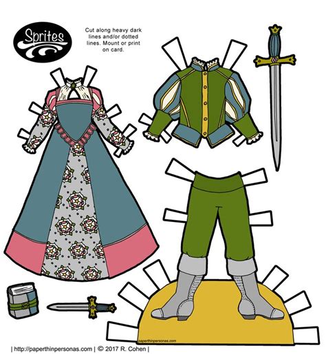 The Sprites Explore Tudor Fantasy Clothing 